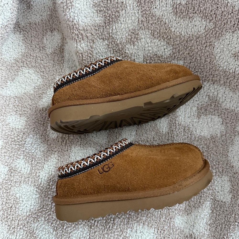 UGG Brown Suede Slip-On Shoes